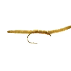Fulling Mill Shop Flies Vernille San Juan Worm Tan