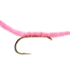 Fulling Mill Shop Flies San Juan Worm Pale Pink