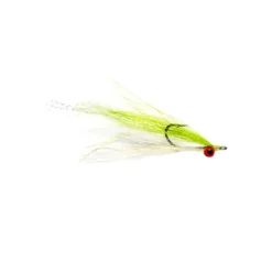 Fulling Mill Clouser Minnow Chartreuse & White