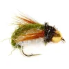 Fulling Mill Shop Flies Jan's Pearl Caddis Pupa - Olive 2 Fulling Mill Shop Flies Jan's Pearl Caddis Pupa - Olive
