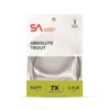 Scientific Anglers Absolute Trout Tapered Leader Tippet Leader & Accessories