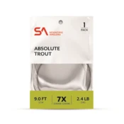 Scientific Anglers Absolute Trout Tapered Leader Tippet Leader & Accessories 3 Scientific Anglers Absolute Trout Tapered Leader Tippet Leader & Accessories
