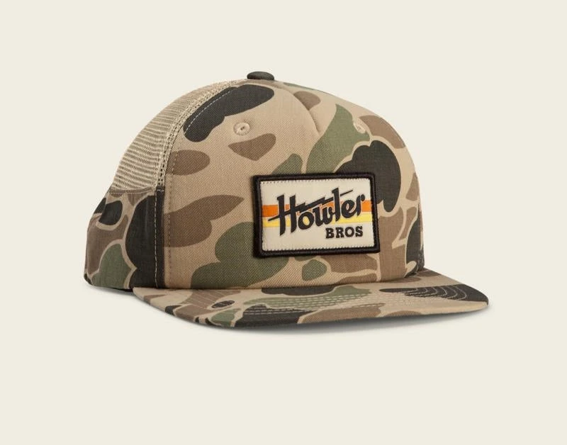 Howler Brothers Howler Bros. Electric Snapback - Camo 3 Howler Brothers Howler Bros. Electric Snapback - Camo