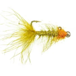 MFC Shop Flies Rowley's Balanced Leech - Olive Pumpkin