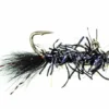MFC Rowley's BB Micro Leech - Black Shop Flies