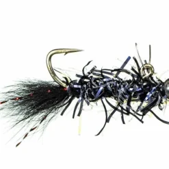 MFC Rowley's BB Micro Leech - Black Shop Flies