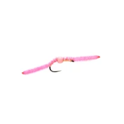 Fulling Mill TUNGSTEN BELLY WORM PINK BARBLESS Shop Flies