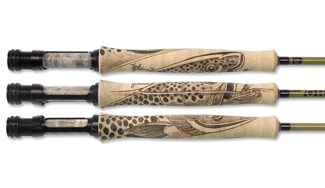 Orvis Helios 3F Custom Tim Johnson Artist Collab Fly Rod 3 Orvis Helios 3F Custom Tim Johnson Artist Collab Fly Rod