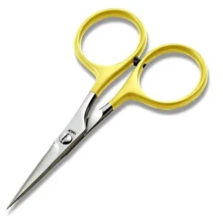 Umpqua Tools & Vises Tiemco Razor Scissors - Gold, Half-serrated
