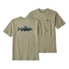 Clothing & Logo Gear Patagonia Men's Fitz Roy Trout Responsibili-Tee® 2 Clothing & Logo Gear Patagonia Men's Fitz Roy Trout Responsibili-Tee®