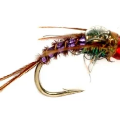 Fulling Mill Shop Flies Phlamin Pheasant Tail - Purple