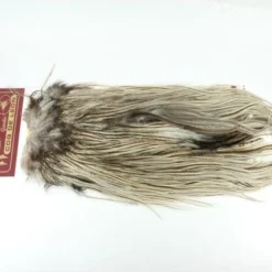 Hackle Whiting Coq De Leon Rooster Saddle - Silver