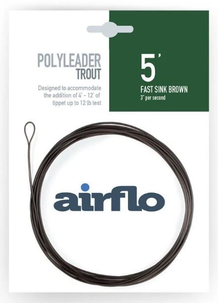 Fly Lines Airflo Trout 5' Polyleader 5 Fly Lines Airflo Trout 5' Polyleader
