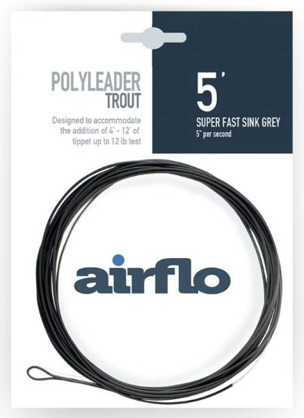 Fly Lines Airflo Trout 5' Polyleader 9 Fly Lines Airflo Trout 5' Polyleader
