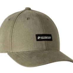 Fly Fish Food Sage 6-Panel Logo Hat - Olive Hats