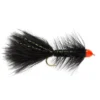 Fulling Mill Shop Flies Hot Cone Bugger Black & Orange
