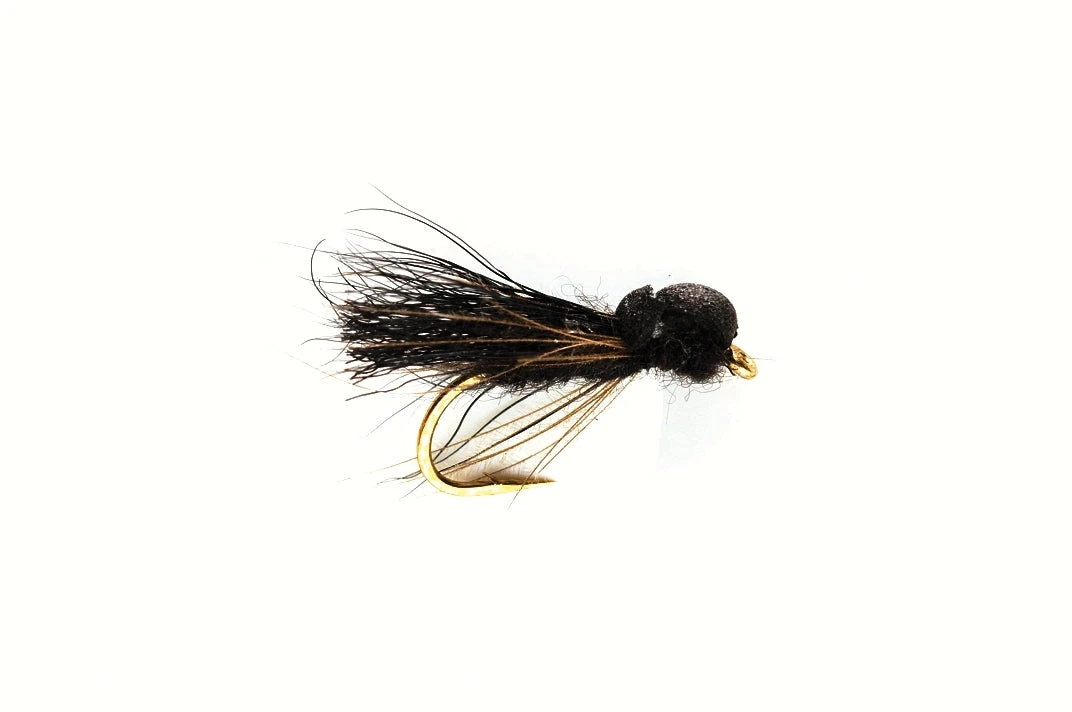 Fulling Mill Balloon Caddis Black 3 Fulling Mill Balloon Caddis Black