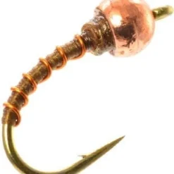 Umpqua Tungsten Zebra Midge Thin Olive Shop Flies