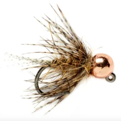Fulling Mill Shop Flies Tungsten Bomb March Brown Jig