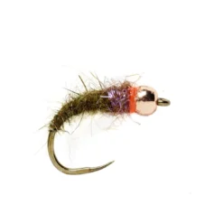 Fulling Mill Red Collar Olive Bug Shop Flies