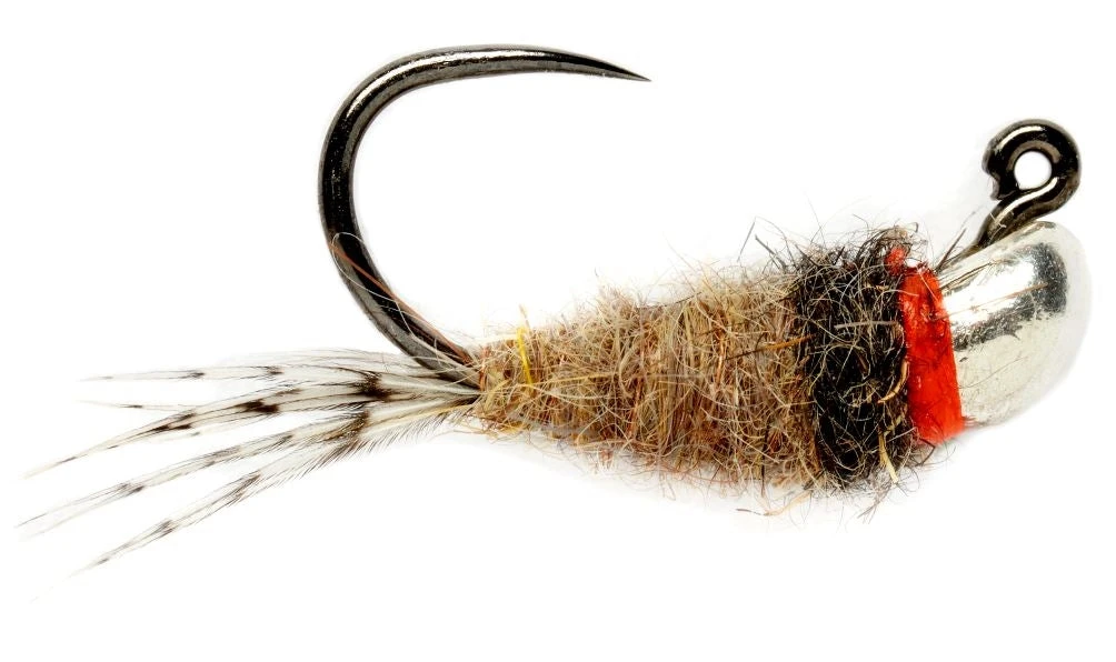 Fulling Mill Shop Flies Roza's Hare's Ear Bomb - Barbless 3 Fulling Mill Shop Flies Roza's Hare's Ear Bomb - Barbless