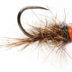 Fulling Mill Shop Flies Roza's Pink Hare's Ear Jig - Barbless
