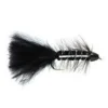 Fulling Mill Shop Flies Cone Head Flash Bugger Black