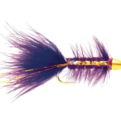 Fulling Mill Cone Head Flash Bugger Purple