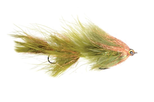 Fulling Mill Shop Flies Mongrel Meat Olive 3 Fulling Mill Shop Flies Mongrel Meat Olive
