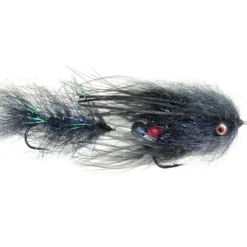 Fulling Mill Shop Flies Cheech Leech Black