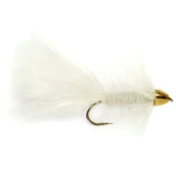 Fulling Mill Cone Head Wooly Bugger White Shop Flies