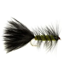 Fulling Mill Shop Flies Wooly Bugger Olive Weighted