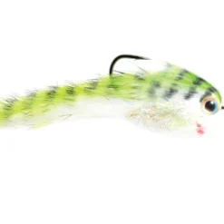 Fulling Mill Belly Scratcher Minnow Chartreuse/Black Shop Flies