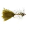Fulling Mill Shop Flies Flash Bugger Olive 1 Fulling Mill Shop Flies Flash Bugger Olive