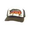 Abby Paffrath Hog Brown Trucker Hat 2 Abby Paffrath Hog Brown Trucker Hat