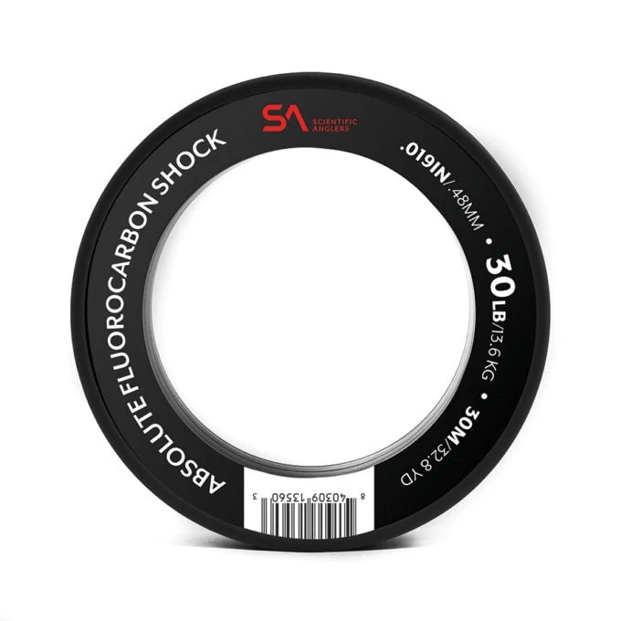 Scientific Anglers Absolute Fluorocarbon Shock Tippet Leader & Accessories 3 Scientific Anglers Absolute Fluorocarbon Shock Tippet Leader & Accessories