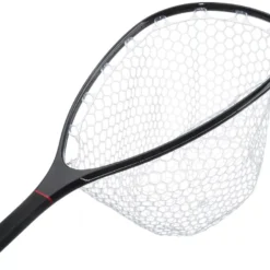 Angler Sport Group Carbon Fiber Net, 8 In. Handle W/ Magnetic Clasp