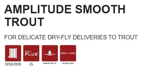 Fly Lines Scientific Anglers Amplitude Smooth Trout Taper Fly Line 5 Fly Lines Scientific Anglers Amplitude Smooth Trout Taper Fly Line