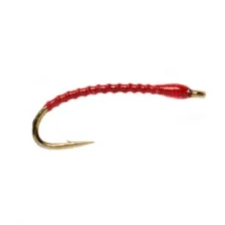 Fulling Mill Boroff's Anneworm - Red Shop Flies