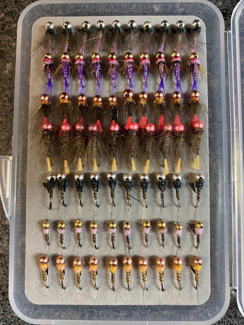 Fly Boxes Fly Fish Food Custom Euro Nymph Box 8 Fly Boxes Fly Fish Food Custom Euro Nymph Box