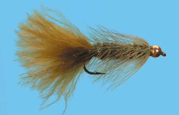 Solitude Bead Head Krystal Bugger - Olive 3 Solitude Bead Head Krystal Bugger - Olive