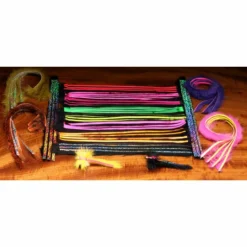 Hareline Bling Rabbit Strips Hair & Fur