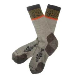 Rep Your Water Clothing & Logo Gear RepYourWater Trout Socks - Lightweight Brownie Edition