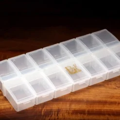 Hareline Fly Boxes Individual Compartment Box