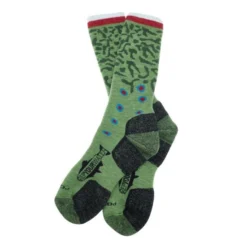 Rep Your Water RepYourWater Trout Socks - Brook Trout Edition Clothing & Logo Gear
