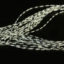 Hareline Synthetic Fibers & Flash Barred Rubber Legs