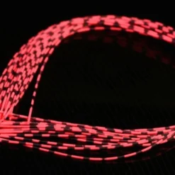 Hareline Synthetic Fibers & Flash Barred Rubber Legs