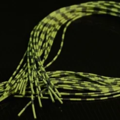 Hareline Synthetic Fibers & Flash Barred Rubber Legs