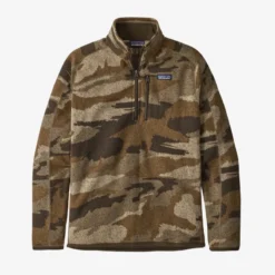 Patagonia Better Sweater 1/4 Zip - Kansas City Classic Tan