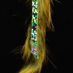 Hareline Bling Rabbit Strips Hair & Fur